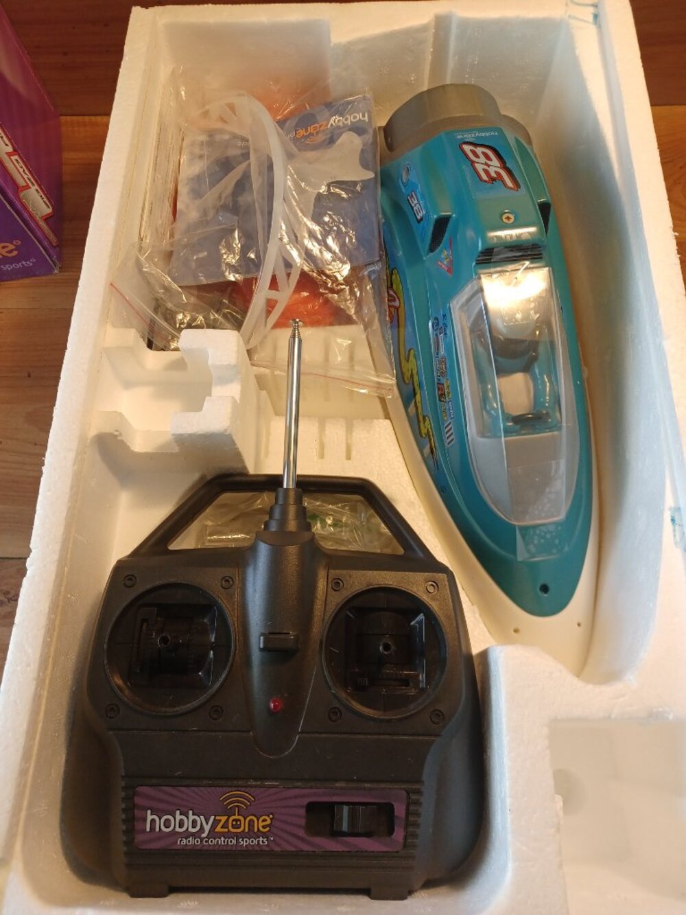 Hobby Zone Zig Zag Racer 2 Blue RC Boat